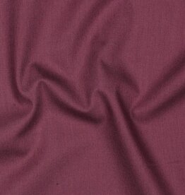 Katoen - Effen - Aubergine