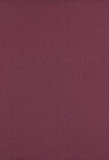 Katoen - Effen - Aubergine