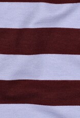 Sweat - Striped - Bordeaux en lilac