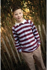 Sweat - Striped - Bordeaux en lilac