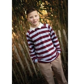 Sweat - Striped - Bordeaux en lilac