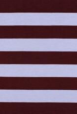 Sweat - Striped - Bordeaux en lilac