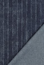 Denim - Striped - Indigo