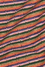 Comme ça Soft jaquard Knit - Multicolor stripes