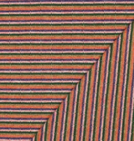 Comme ça Soft jaquard Knit - Multicolor stripes