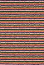 Comme ça Soft jaquard Knit - Multicolor stripes