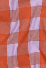 Yarn Dyed Cotton Checks - Orange