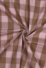 Yarn Dyed Cotton Checks - Pink
