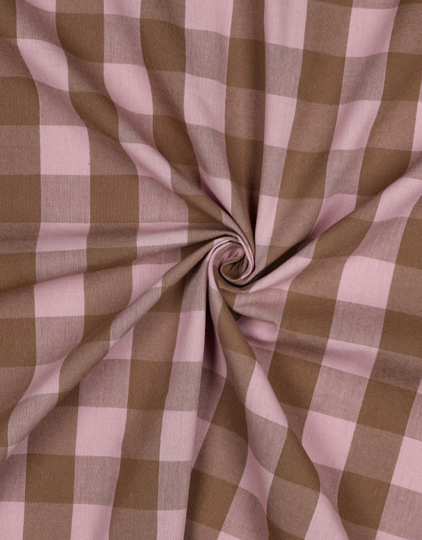 Yarn Dyed Cotton Checks - Pink