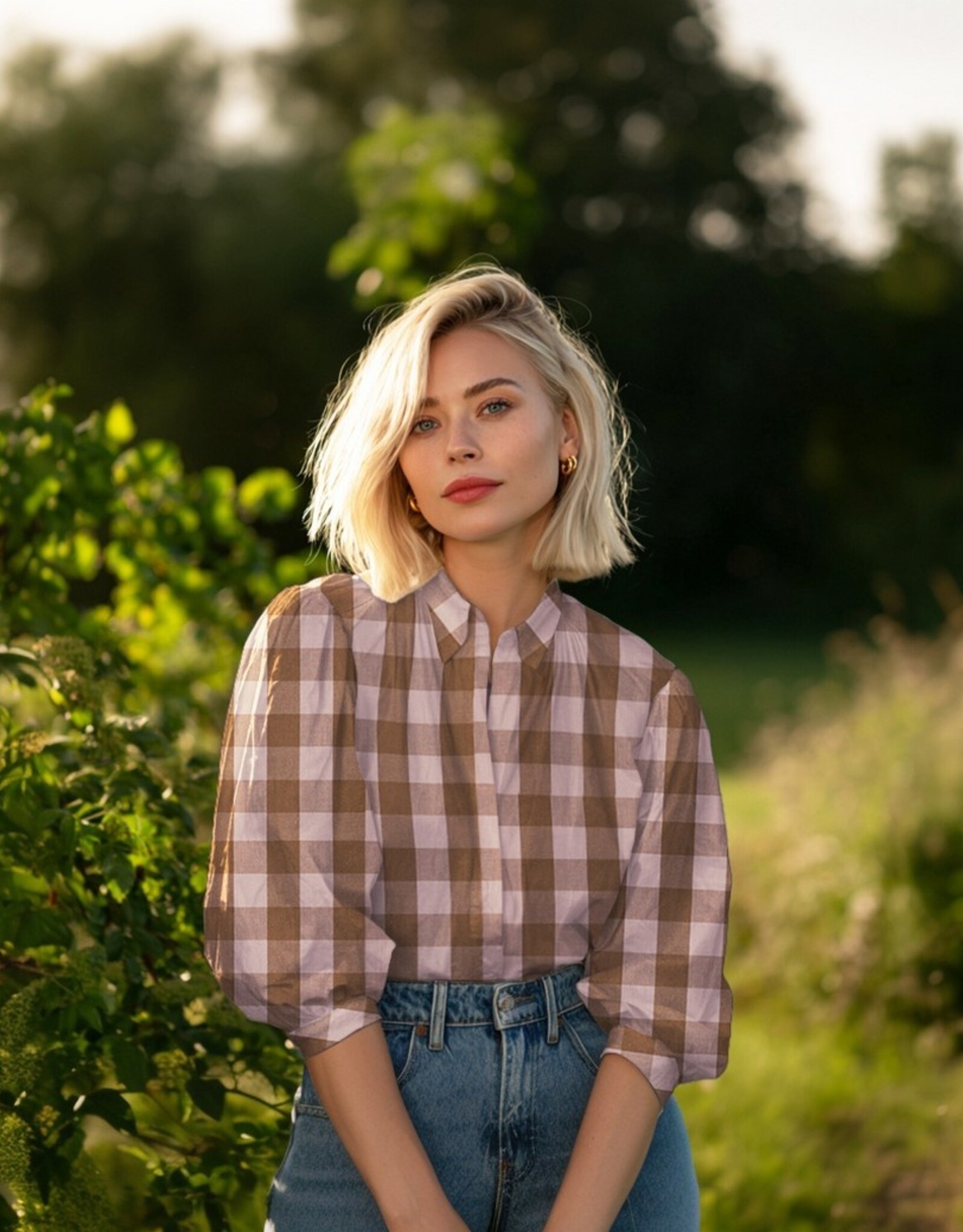 Yarn Dyed Cotton Checks - Pink
