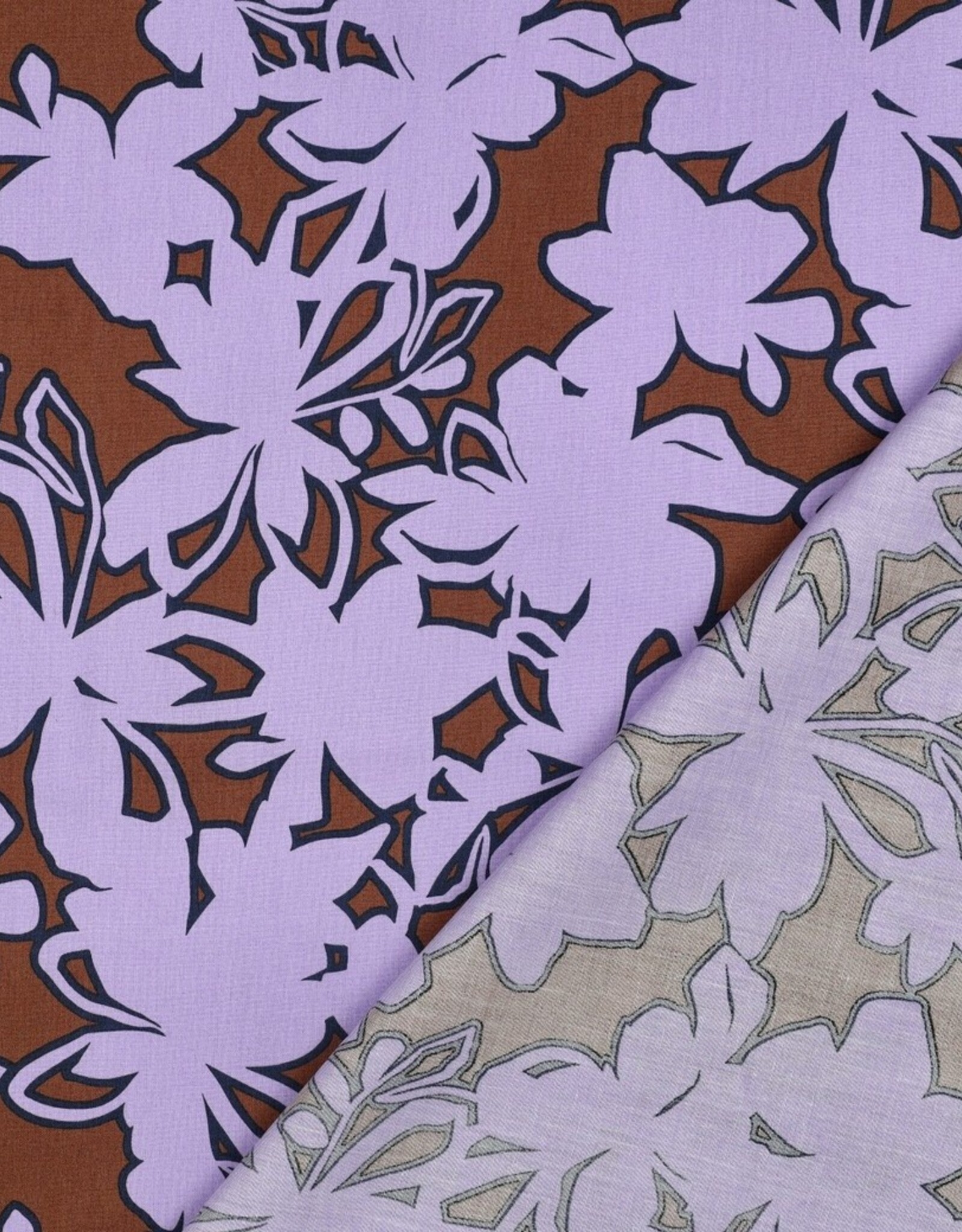Fijne Katoen - Mauve Clay