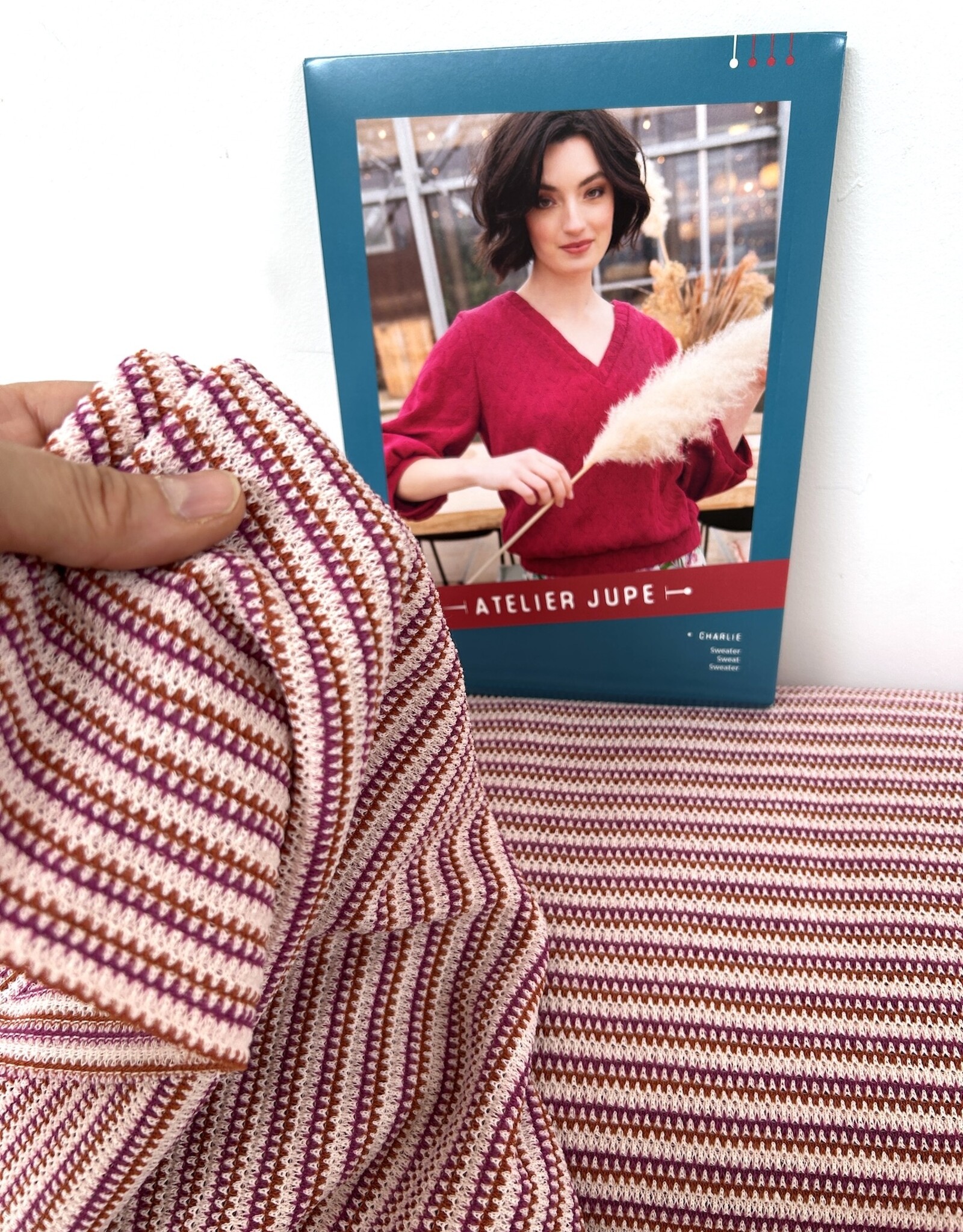 Comme ça Soft jaquard Knit - Silvia