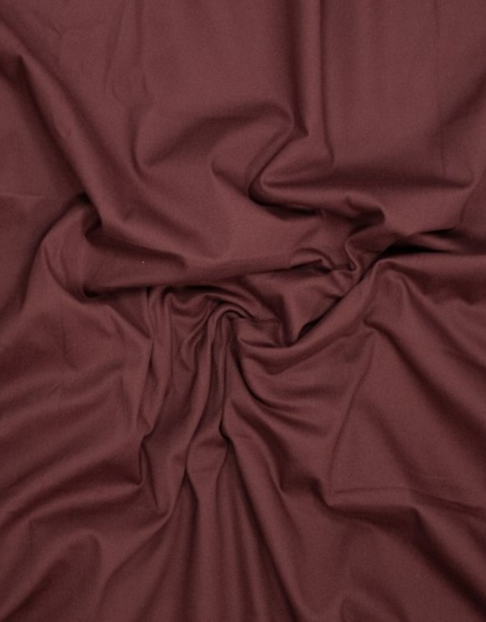 Fibre Mood Katoen Peach Finish - Burgundy