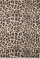 Stevige Katoen Stretch - Leopard
