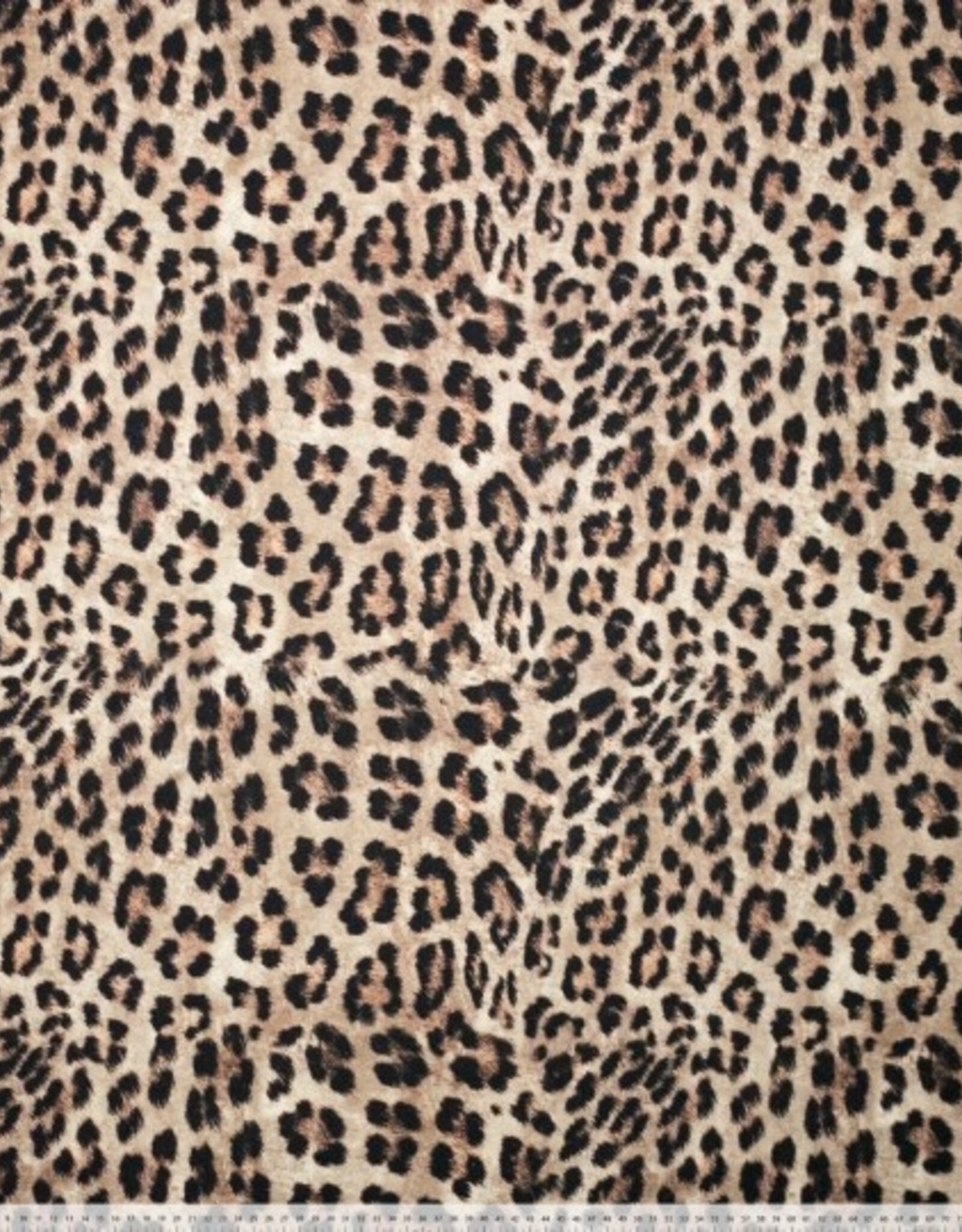 Stevige Katoen Stretch - Leopard