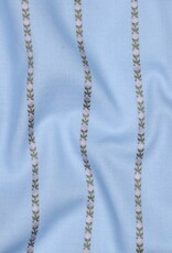 Katoen met borduursel - Blue