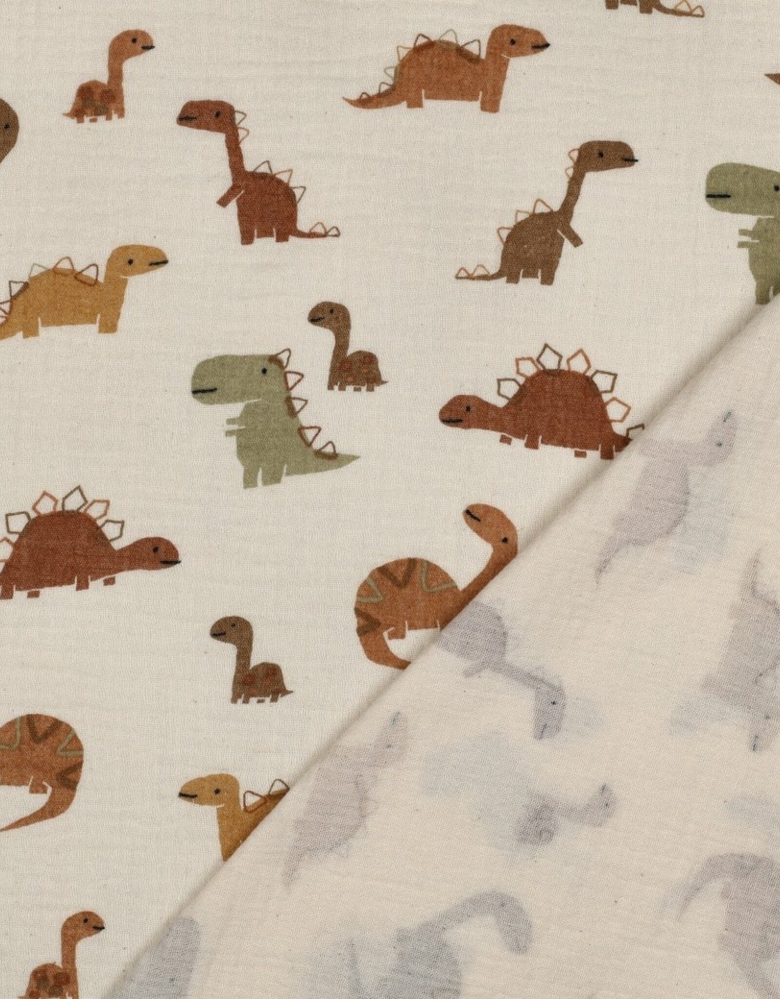 Double Gauze - Dino Friends