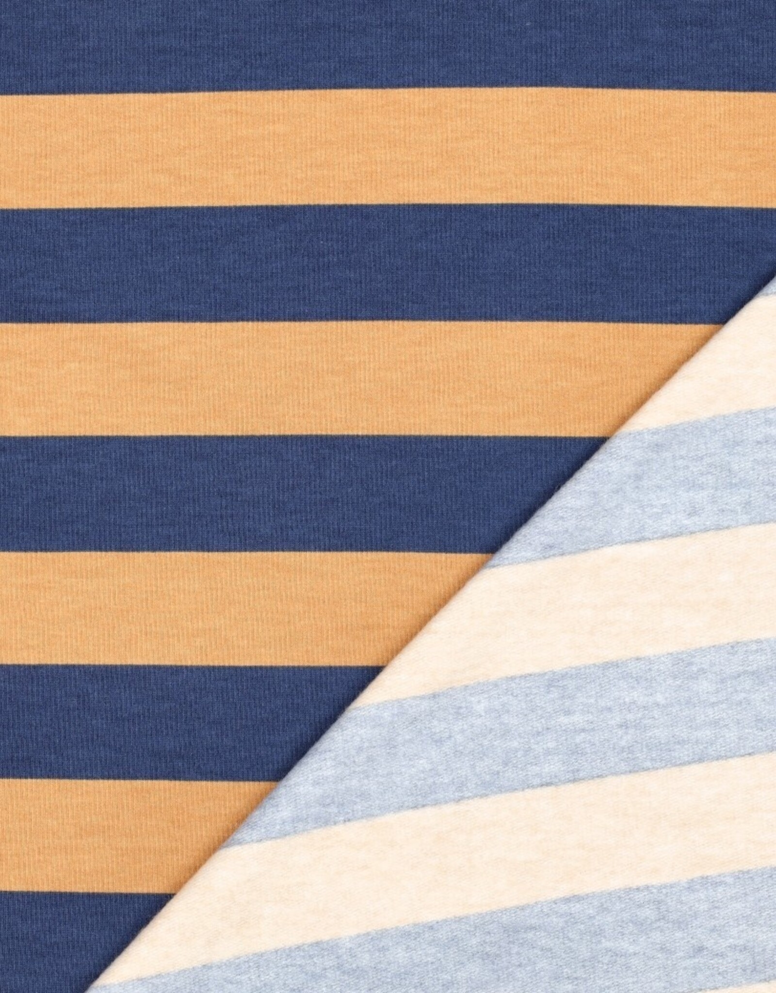 Sweat - Striped - Blue & Honey