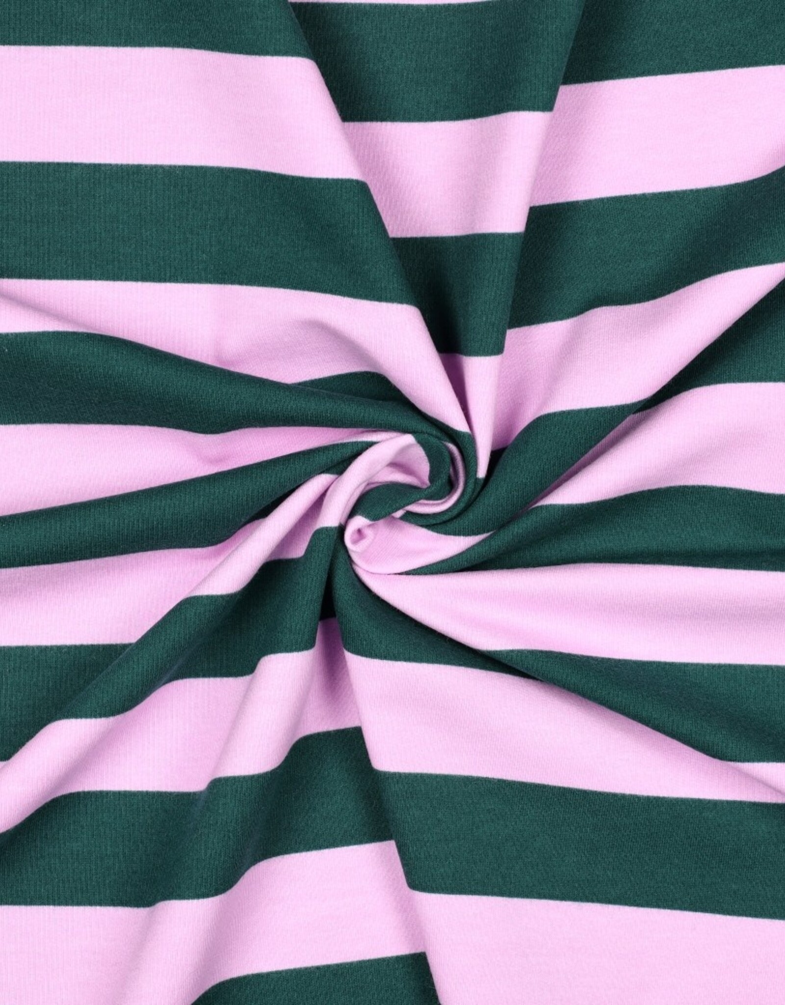 Sweat - Striped - Green & Pink