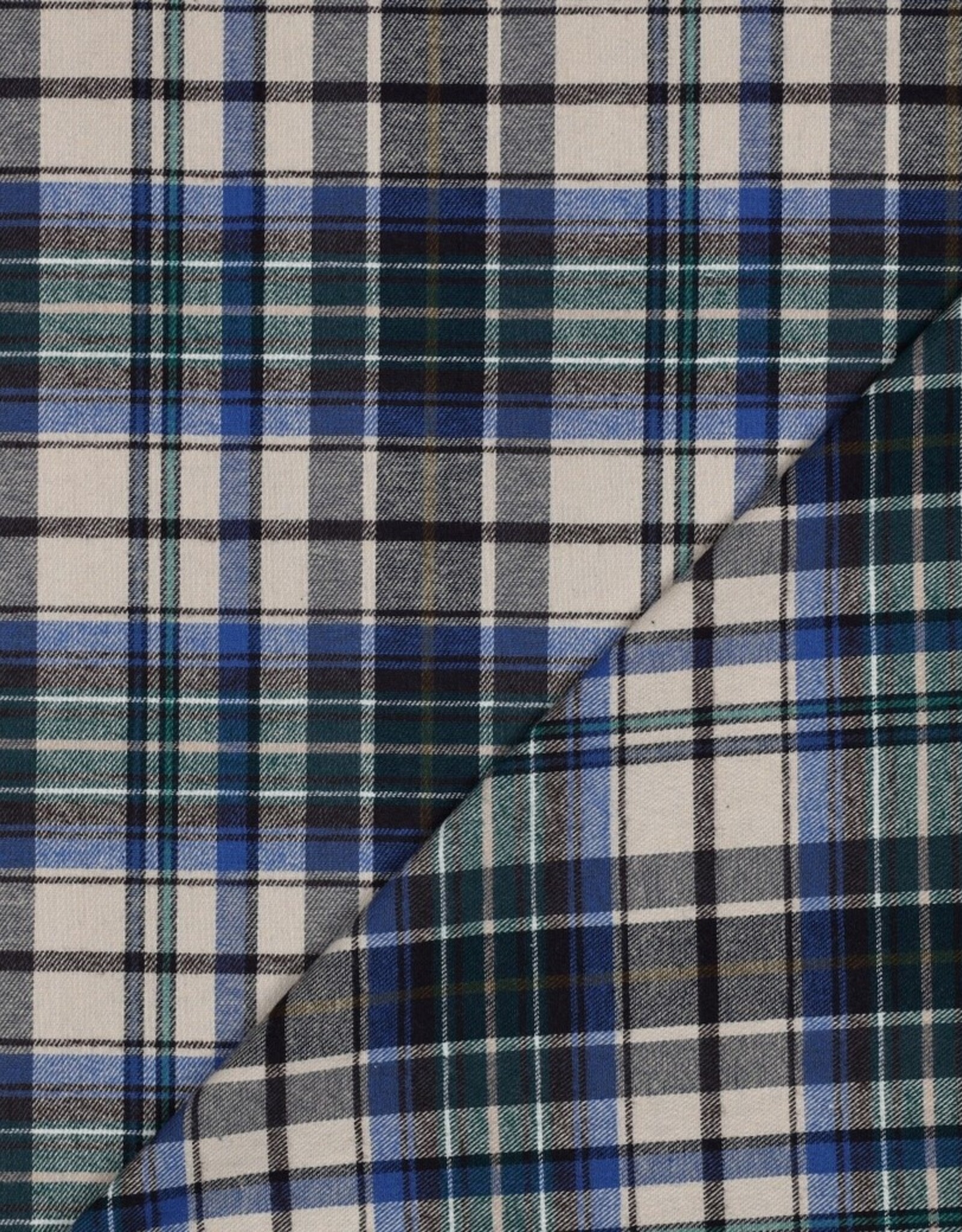 Flanel Katoen - Ruiten - Arvid