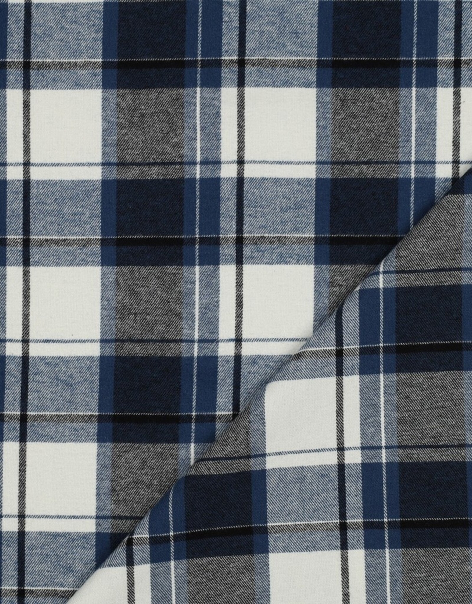 Flanel Katoen - Ruiten - Olan