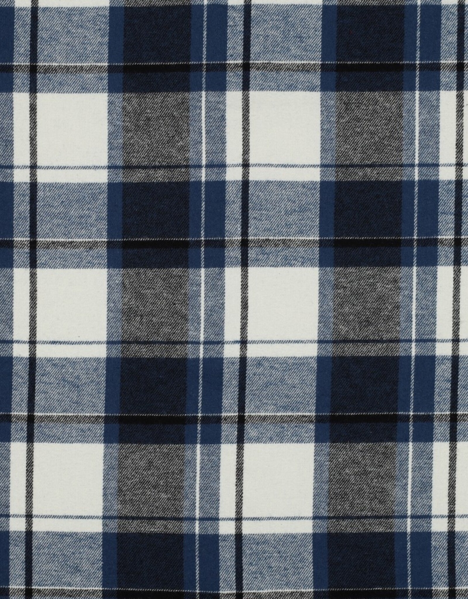 Flanel Katoen - Ruiten - Olan