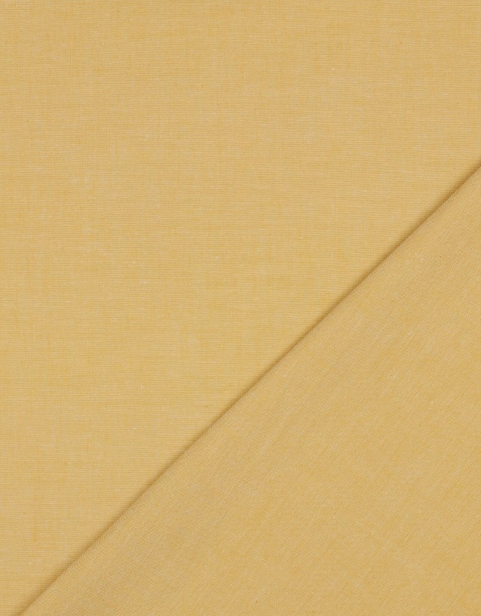 Effen katoen - Yarn Dyed - Soft Oker