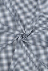 Vichy Small - Yarn Dyed - Jeans Blauw