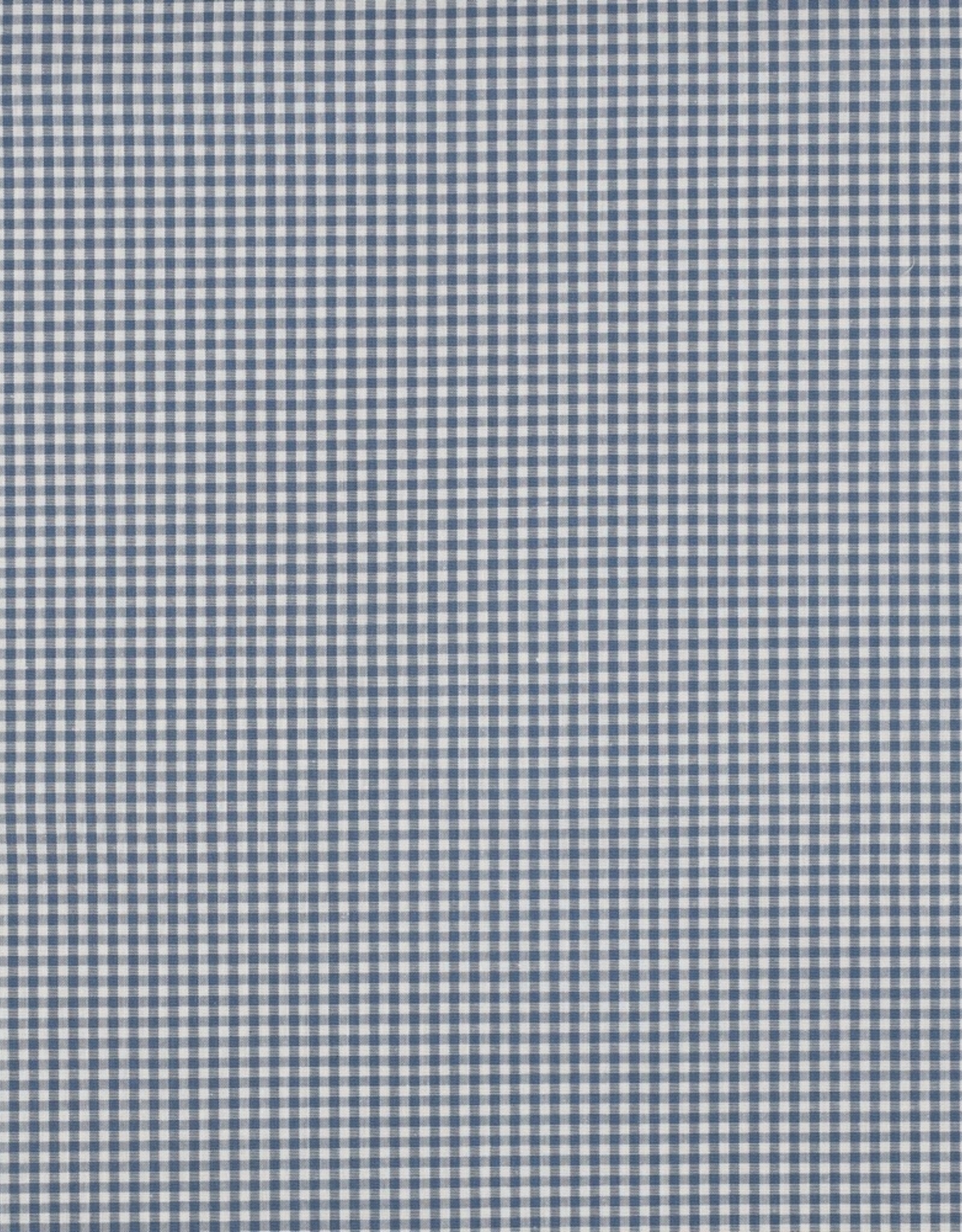 Vichy Small - Yarn Dyed - Jeans Blauw