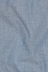Effen katoen - Yarn Dyed - Jeans Blauw