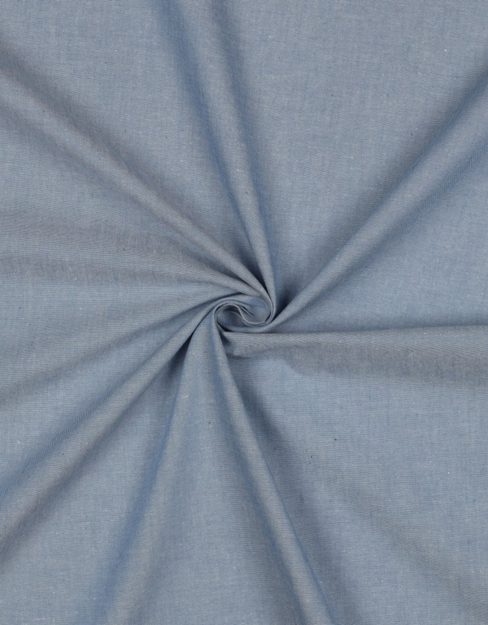 Effen katoen - Yarn Dyed - Jeans Blauw