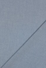 Effen katoen - Yarn Dyed - Jeans Blauw