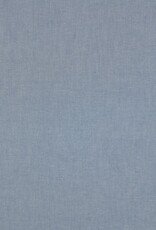 Effen katoen - Yarn Dyed - Jeans Blauw