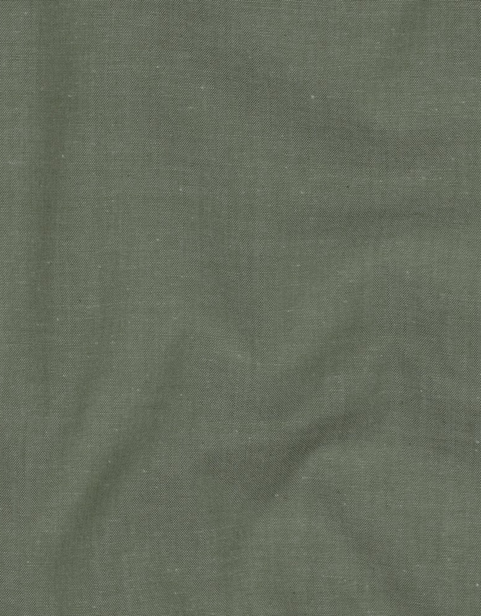 Effen katoen - Yarn Dyed - Dark green