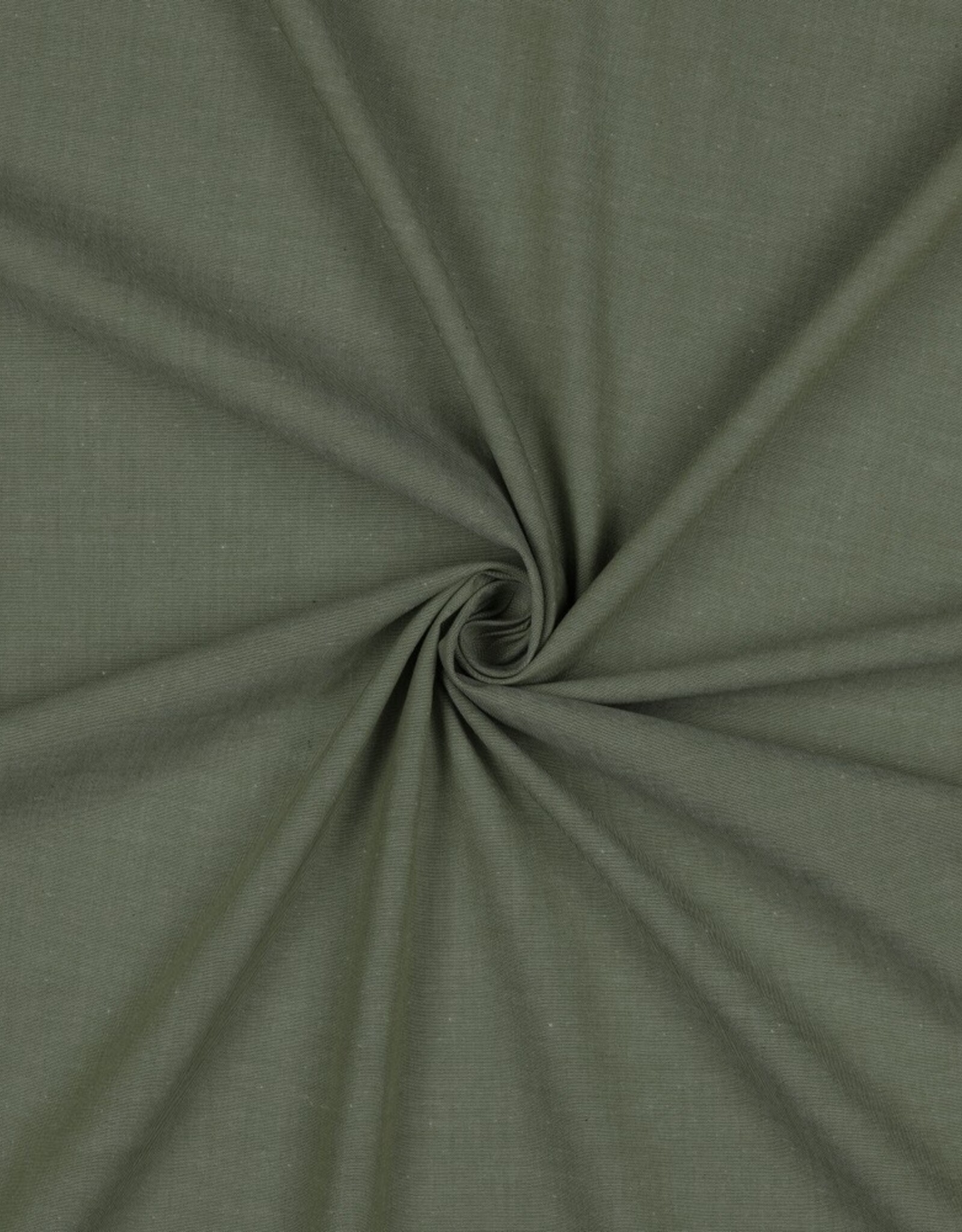 Effen katoen - Yarn Dyed - Dark green