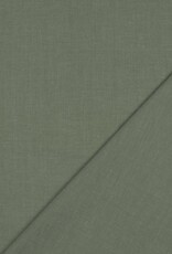 Effen katoen - Yarn Dyed - Dark green