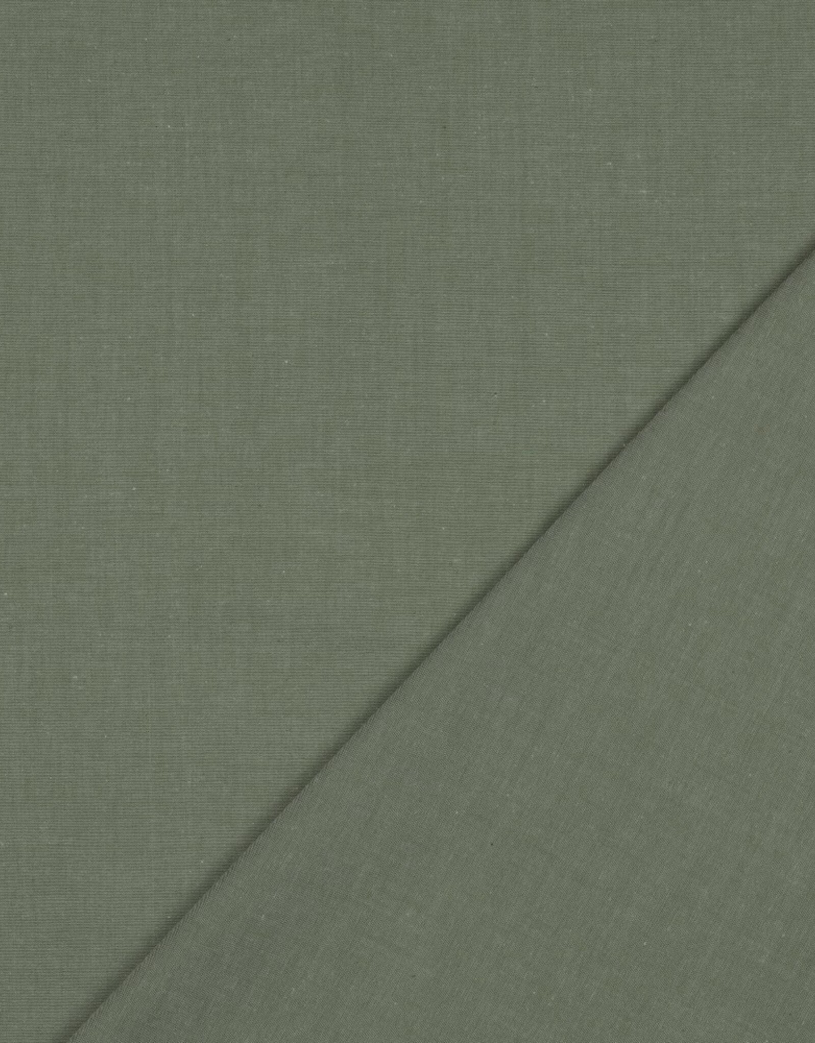 Effen katoen - Yarn Dyed - Dark green