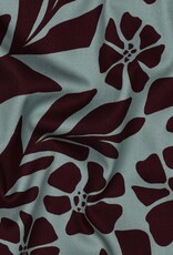 Viscose Rosella - Minty flowers