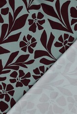 Viscose Rosella - Minty flowers