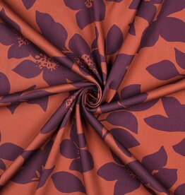 Viscose Rosella - Burned Orange
