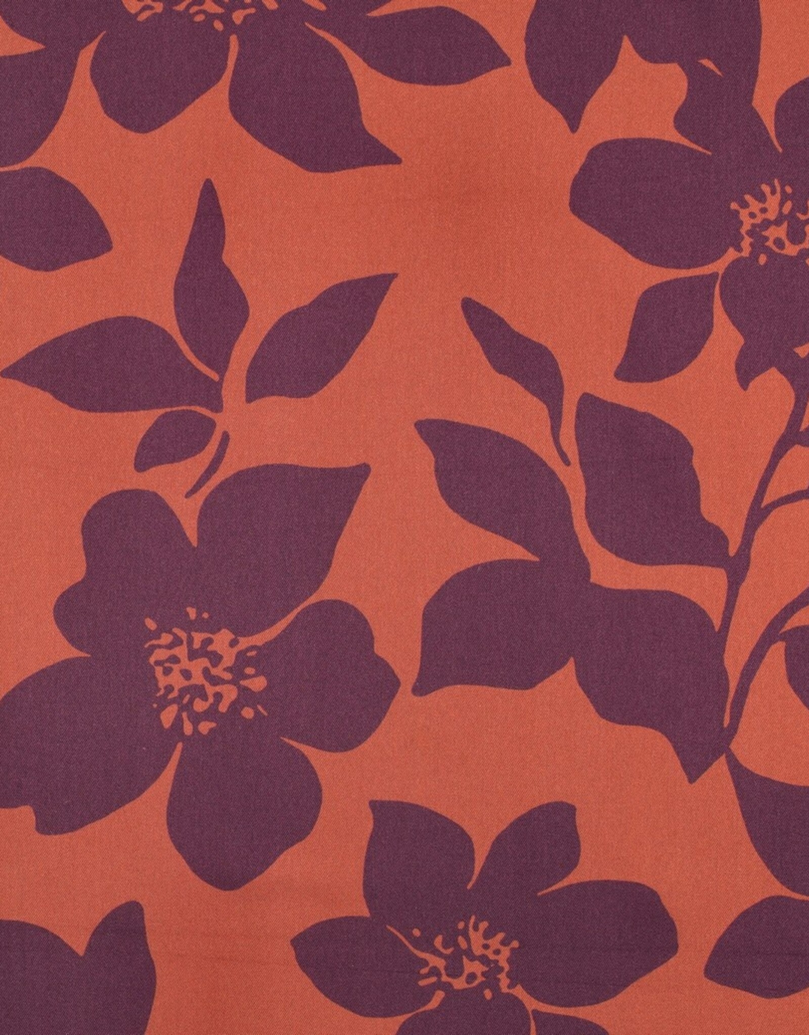 Viscose Rosella - Burned Orange
