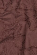 Viscose mix - Brown Broderie