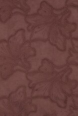 Viscose mix - Brown Broderie