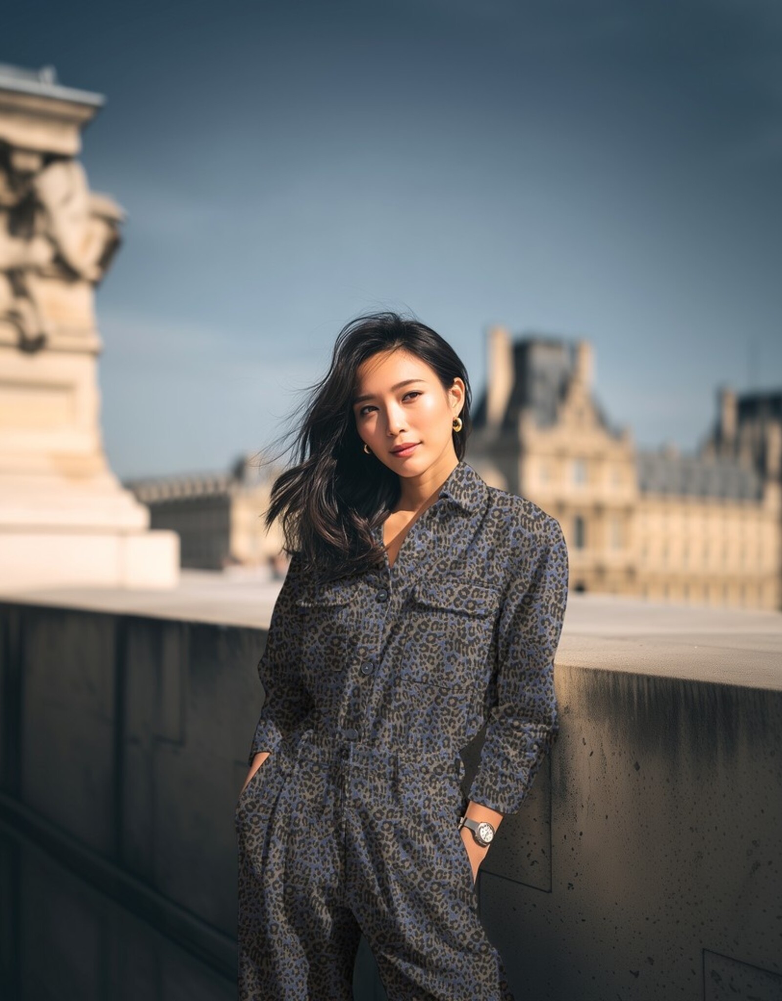 Denim - Panter print