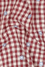 Katoen broderie - Flower Blush