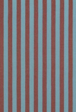 Katoen Streep - Yarn Dyed - Brown