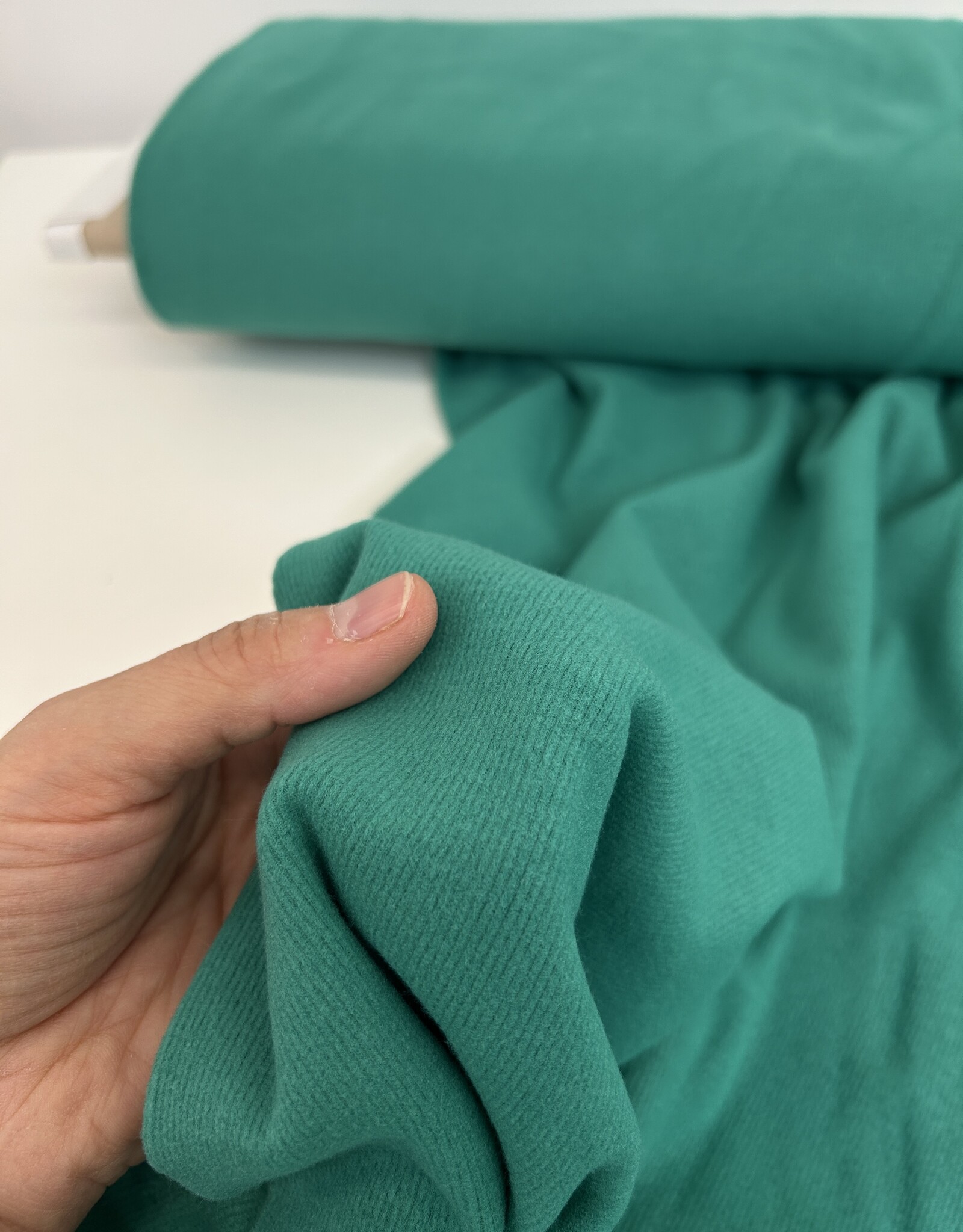 Soft Knit - Viscose - Emerald green