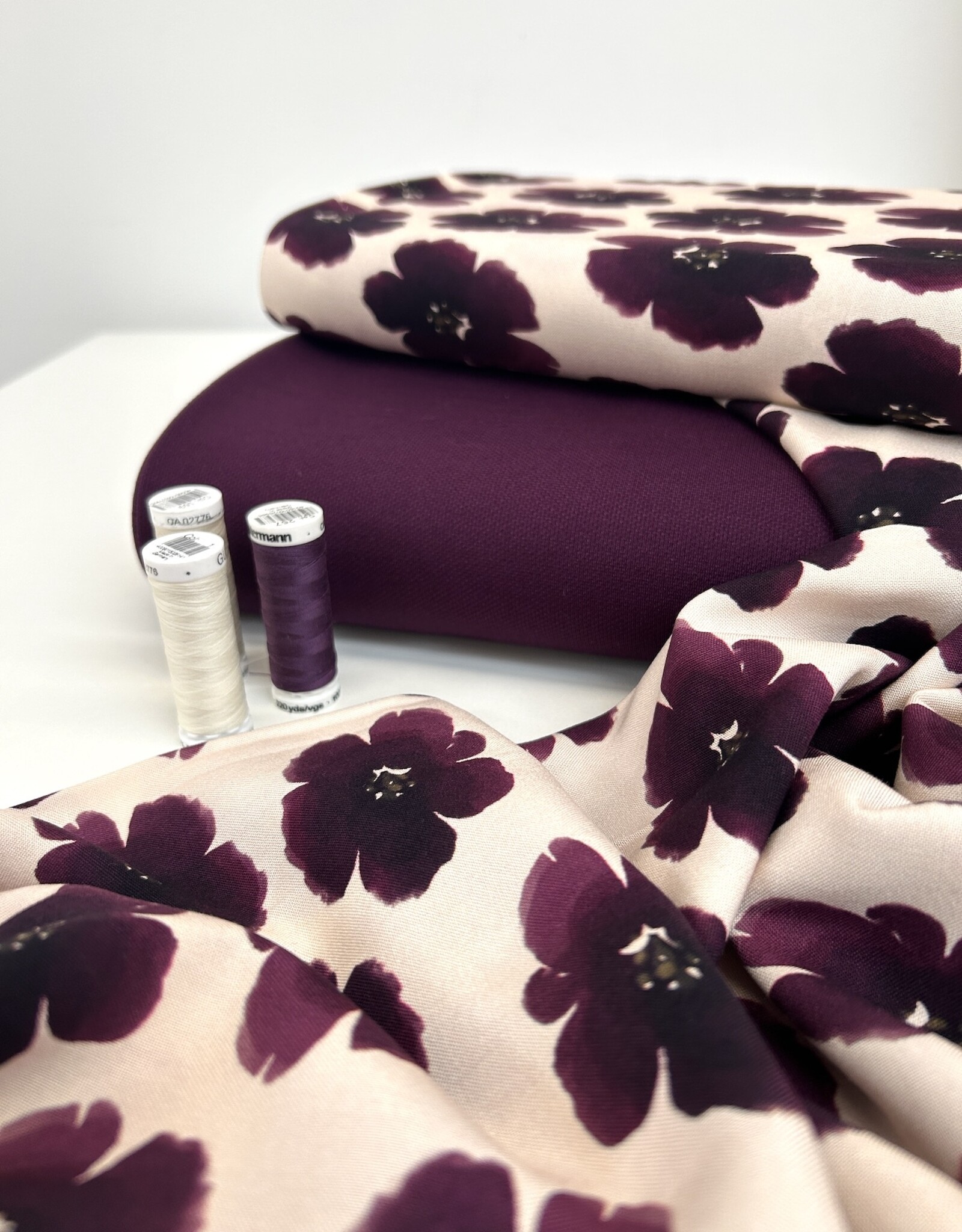 Viscose - Purple anemone