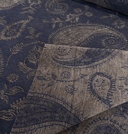 Chenille Denim - Blue