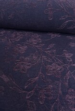 Chenille Denim - Wine